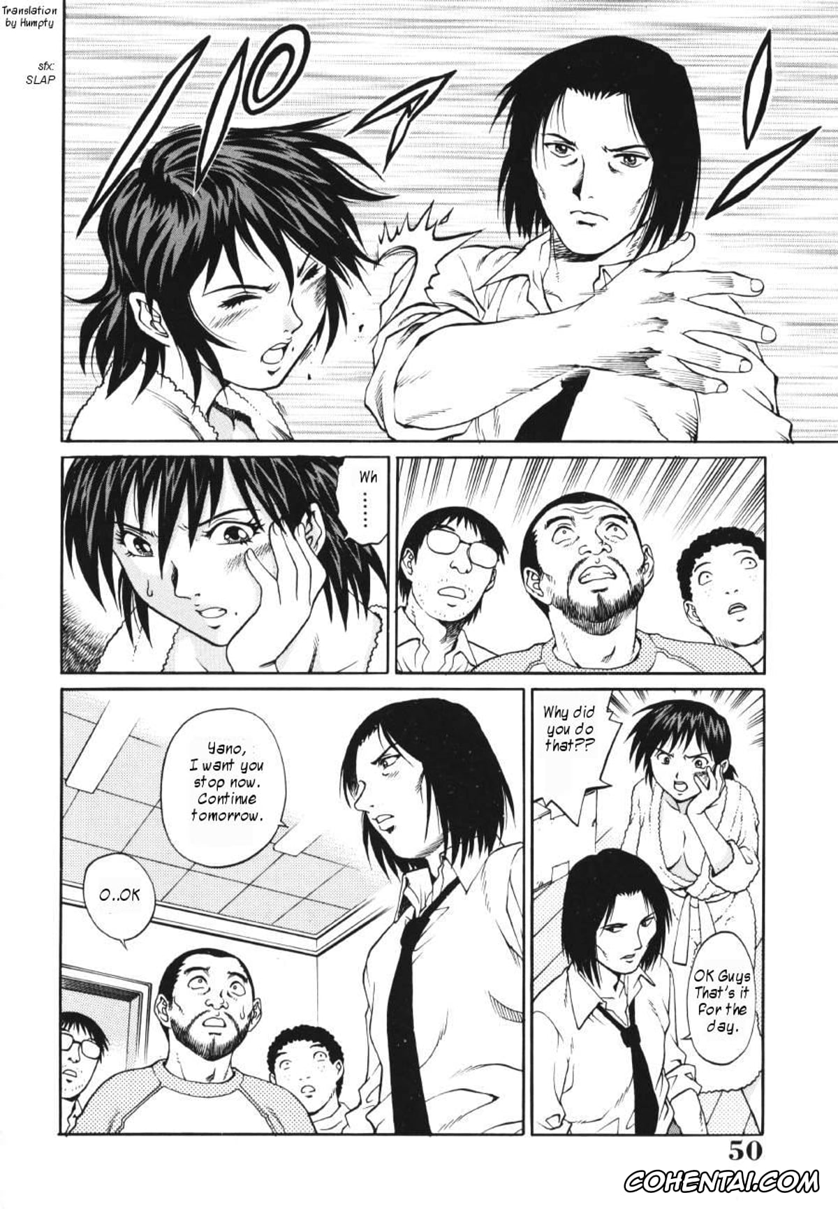 Manga porno, Tankoubon porno, Triangle – a triangular love affair, pagina 50