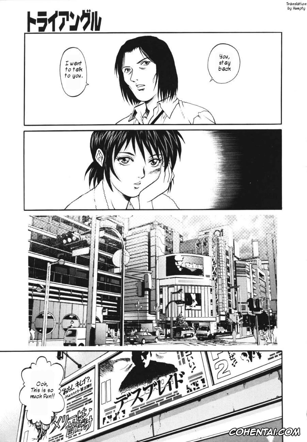 Manga hentai, Tankoubon hentai, Triangle – a triangular love affair, pagina 51