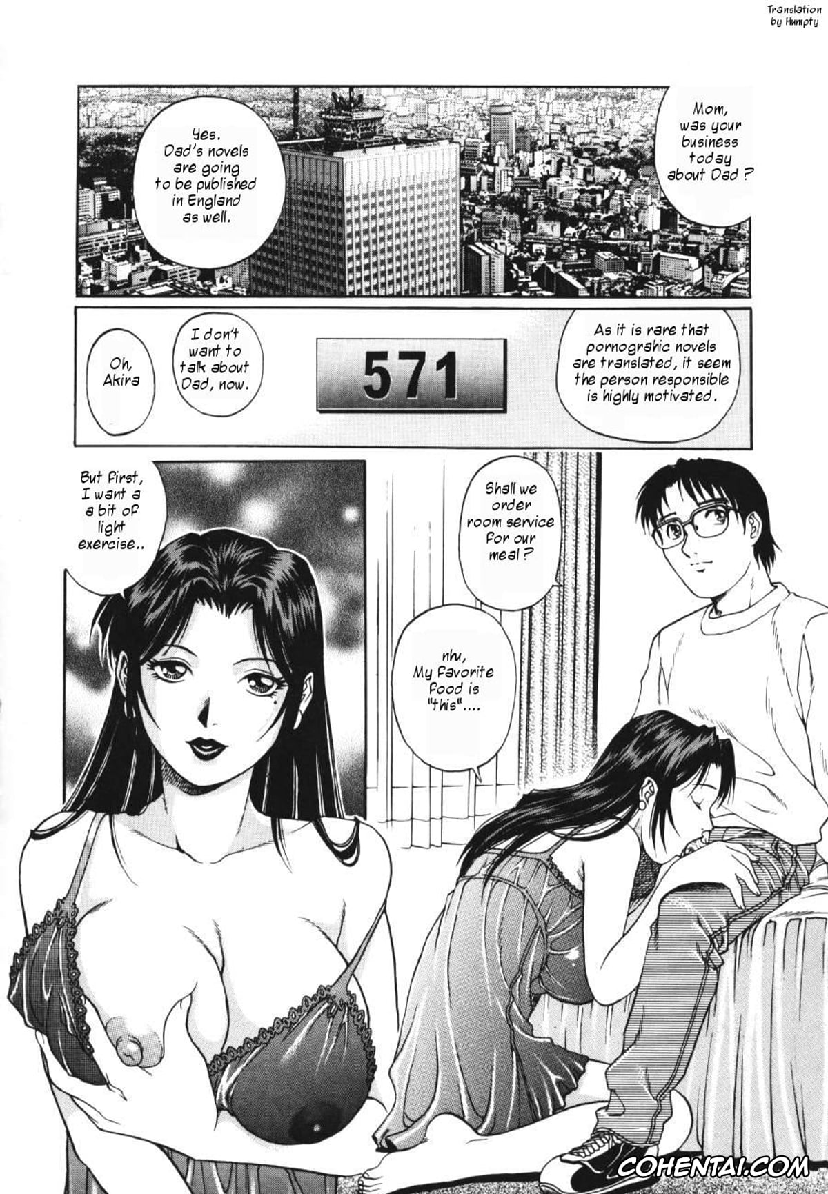 Manga porno, Tankoubon porno, Triangle – a triangular love affair, pagina 56
