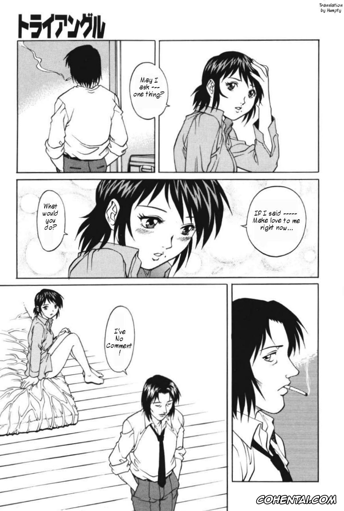 Manga hentai, Tankoubon hentai, Triangle – a triangular love affair, pagina 75