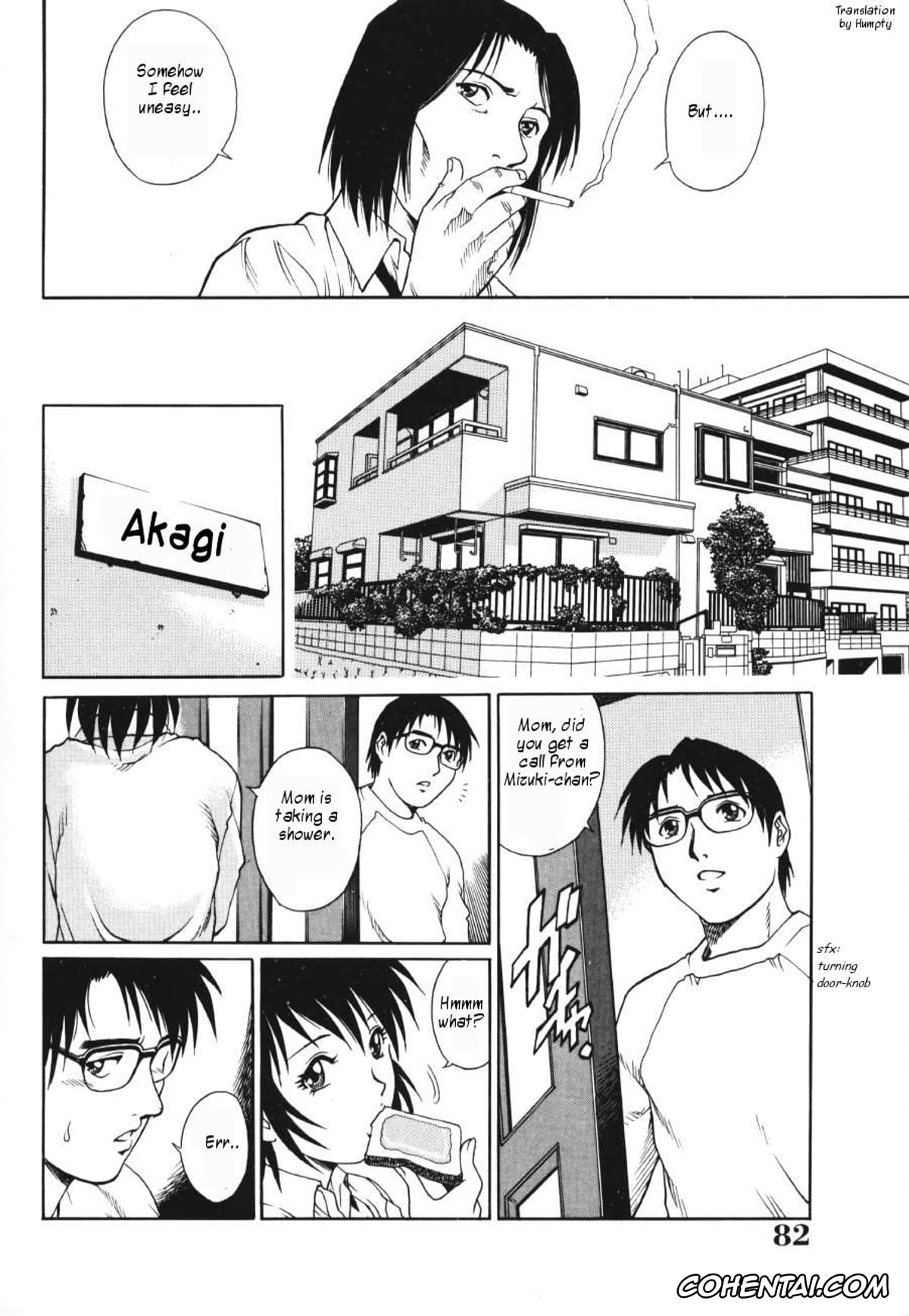 Manga xxx, Tankoubon xxx, Triangle – a triangular love affair, pagina 82