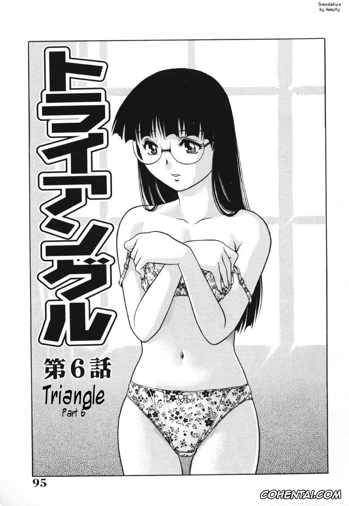 Manga porno, Tankoubon porno, Triangle – a triangular love affair, pagina 95