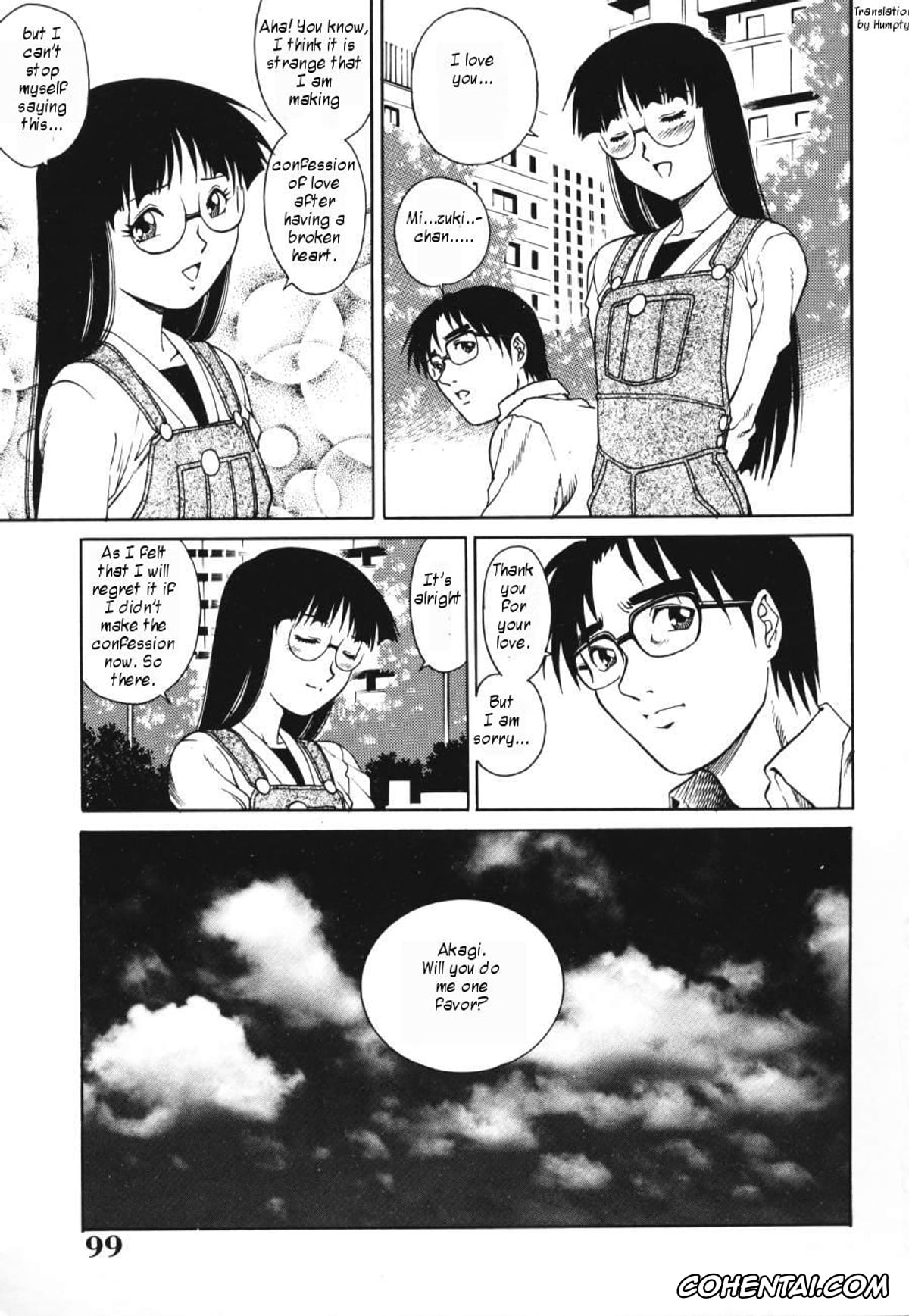 Manga hentai, Tankoubon hentai, Triangle – a triangular love affair, pagina 99