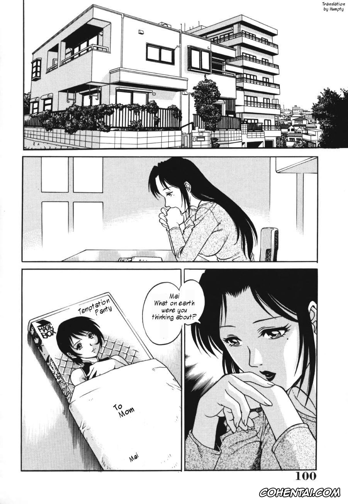 Manga xxx, Tankoubon xxx, Triangle – a triangular love affair, pagina 100