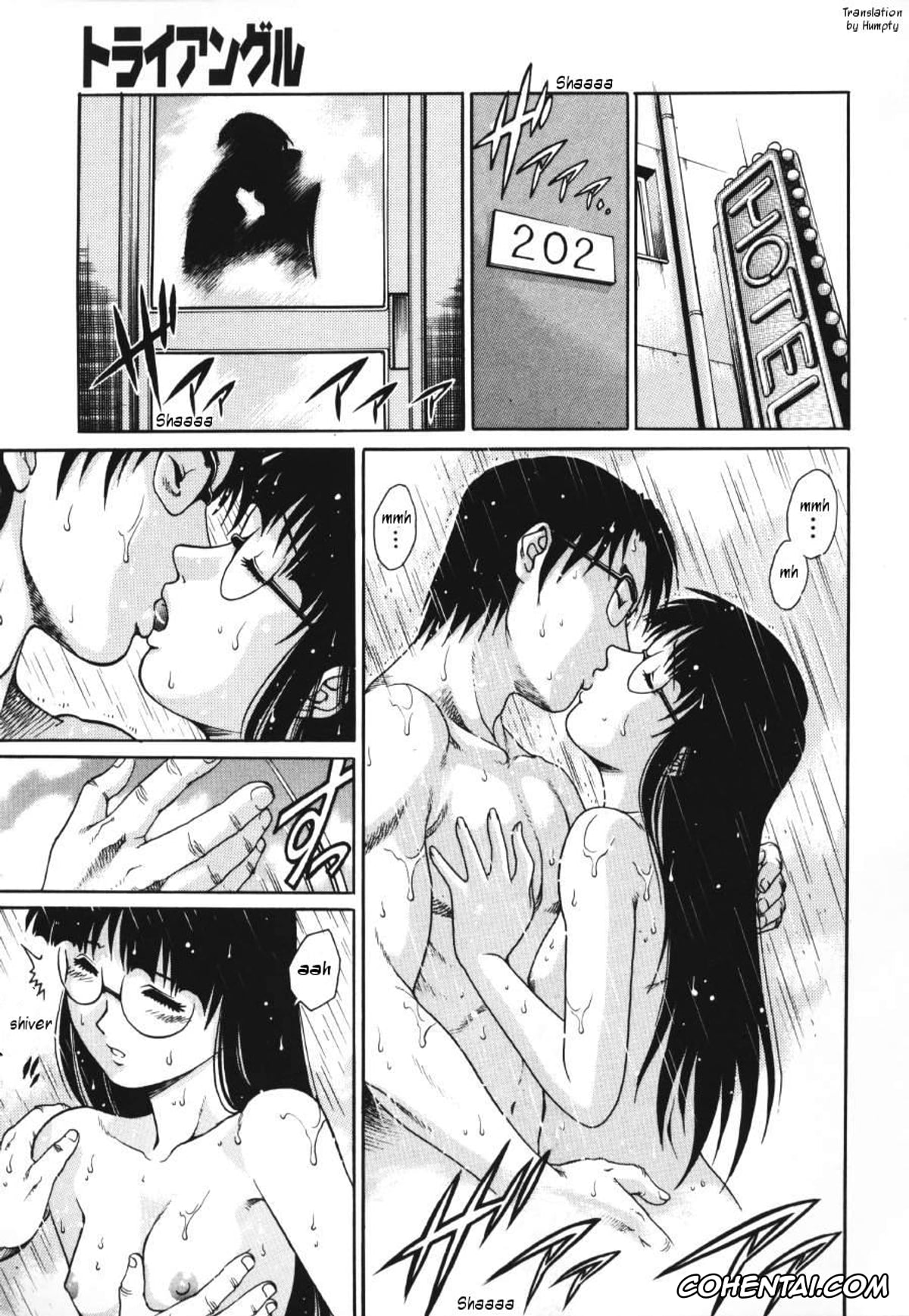 Manga porno, Tankoubon porno, Triangle – a triangular love affair, pagina 101