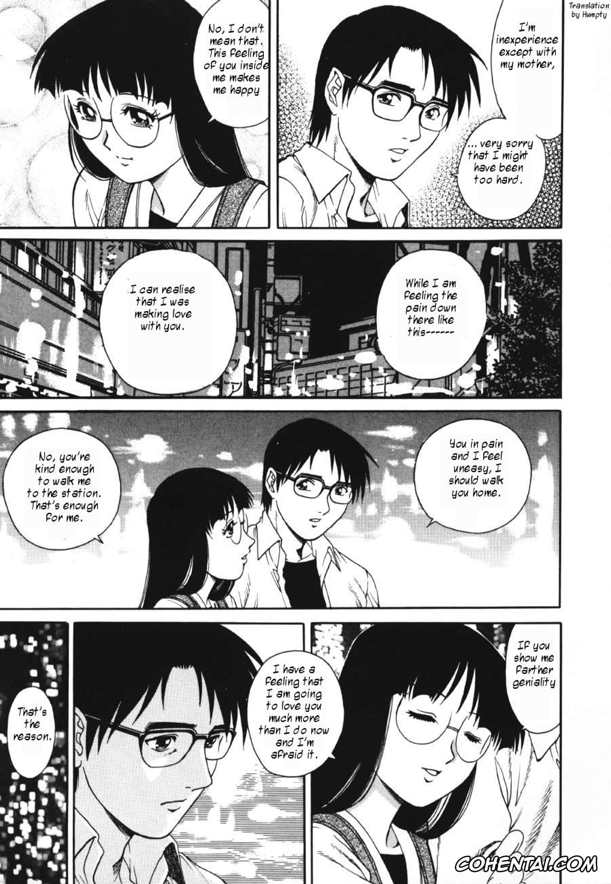 Manga porno, Tankoubon porno, Triangle – a triangular love affair, pagina 119