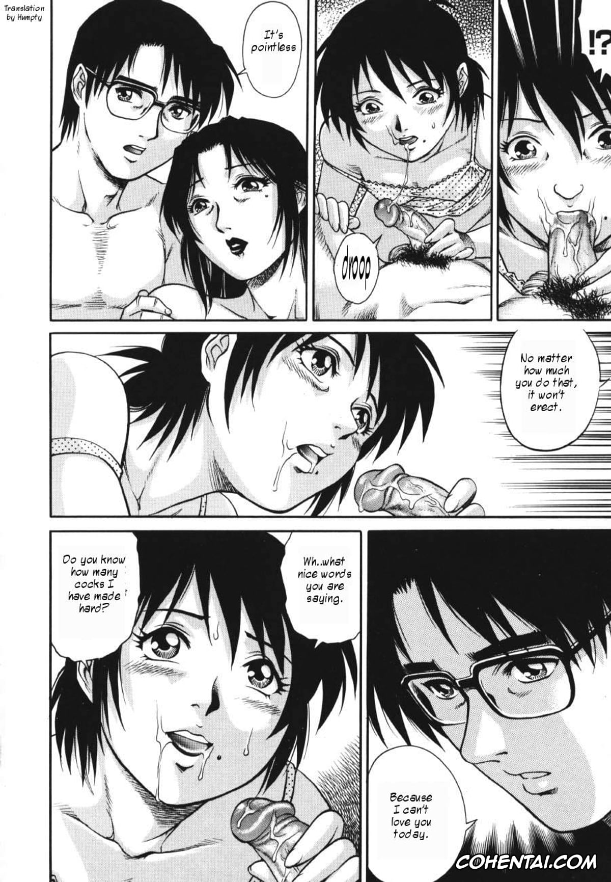 Manga porno, Tankoubon porno, Triangle – a triangular love affair, pagina 158