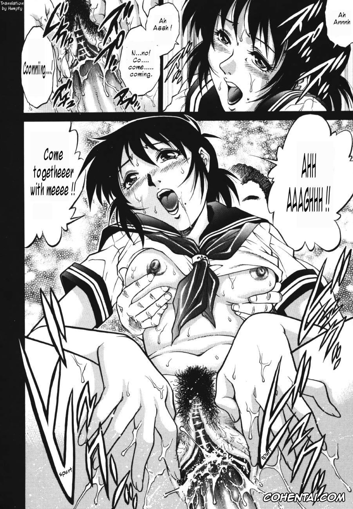 Manga xxx, Tankoubon xxx, Triangle – a triangular love affair, pagina 166