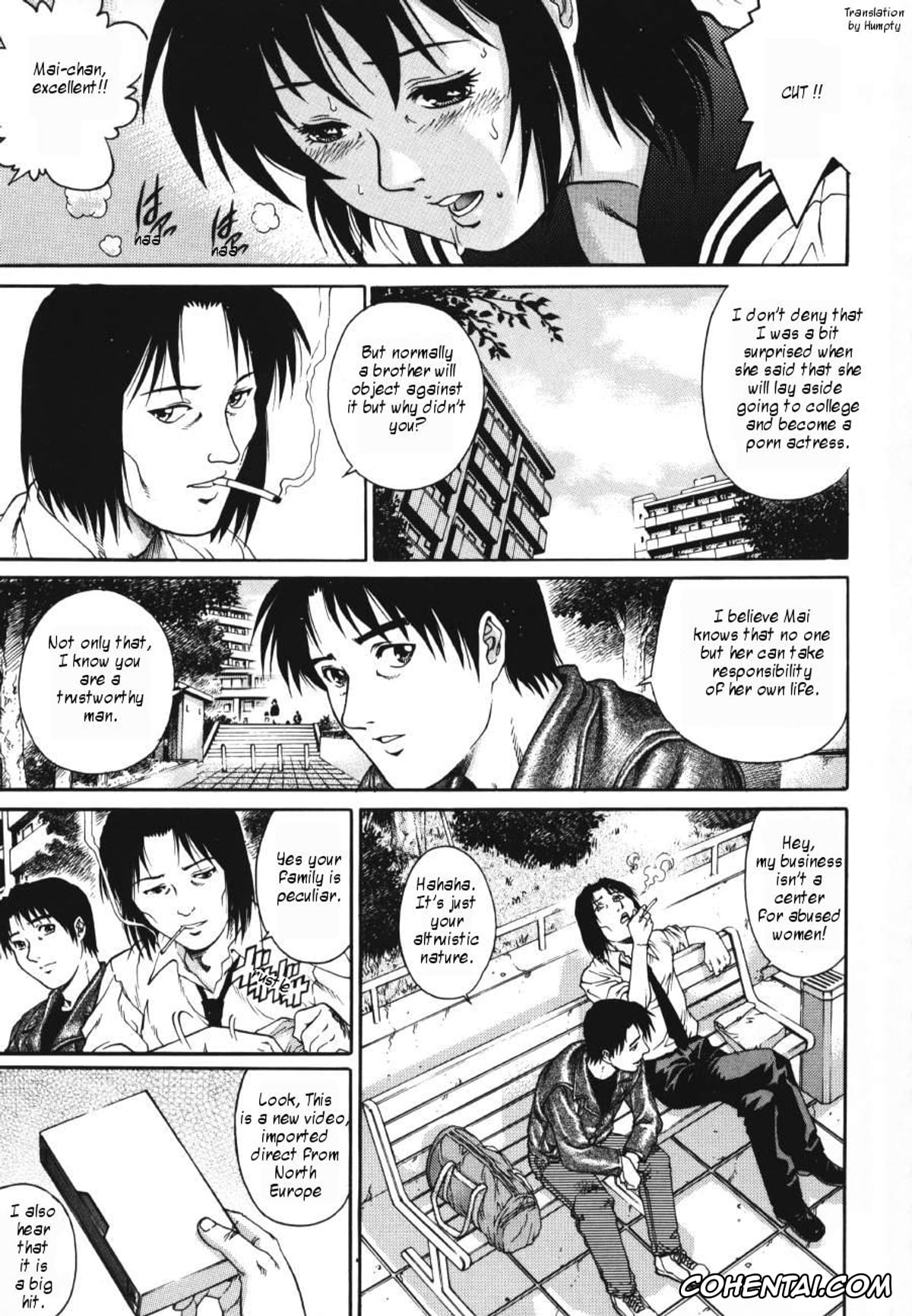 Manga porno, Tankoubon porno, Triangle – a triangular love affair, pagina 167