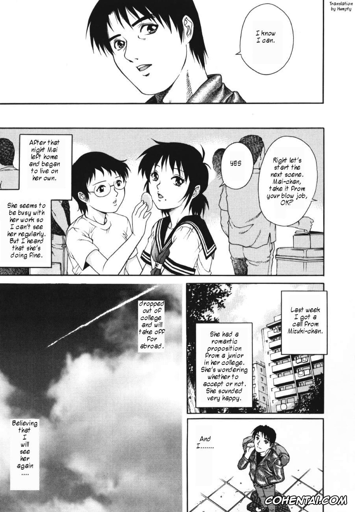 Manga xxx, Tankoubon xxx, Triangle – a triangular love affair, pagina 169