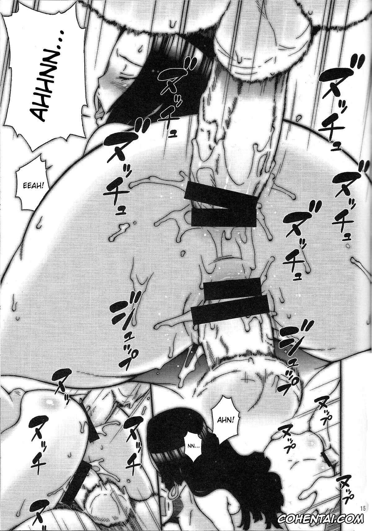 One Piece hentai, Boa Hancock hentai, Monkey D. Luffy hentai, Nami hentai, Nico Robin hentai, NyanNyan Hebihime 2 (One Piece), pagina 12
