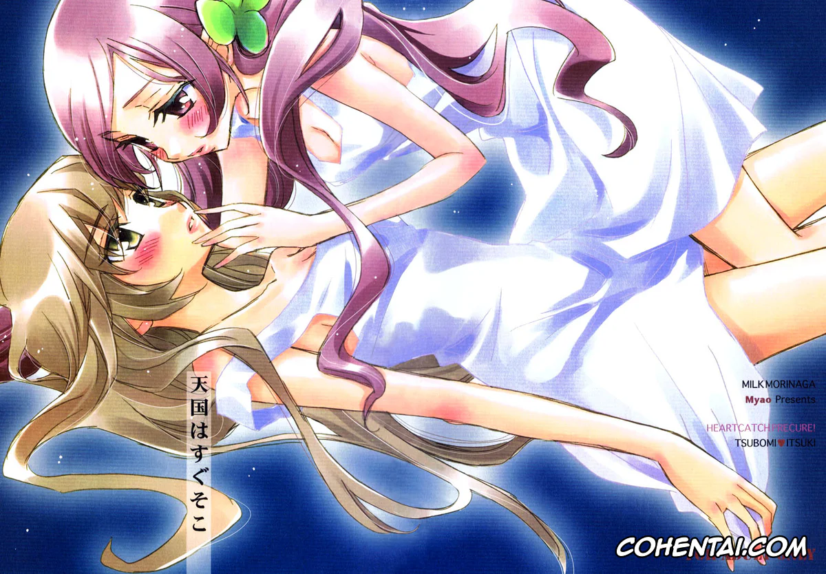 HeartCatch Precure! xxx, Cure Blossom | Tsubomi Hanasaki xxx, Cure Sunshine | Itsuki Myoudouin xxx, Tengoku wa Sugu Soko (HeartCatch Precure!), pagina 1