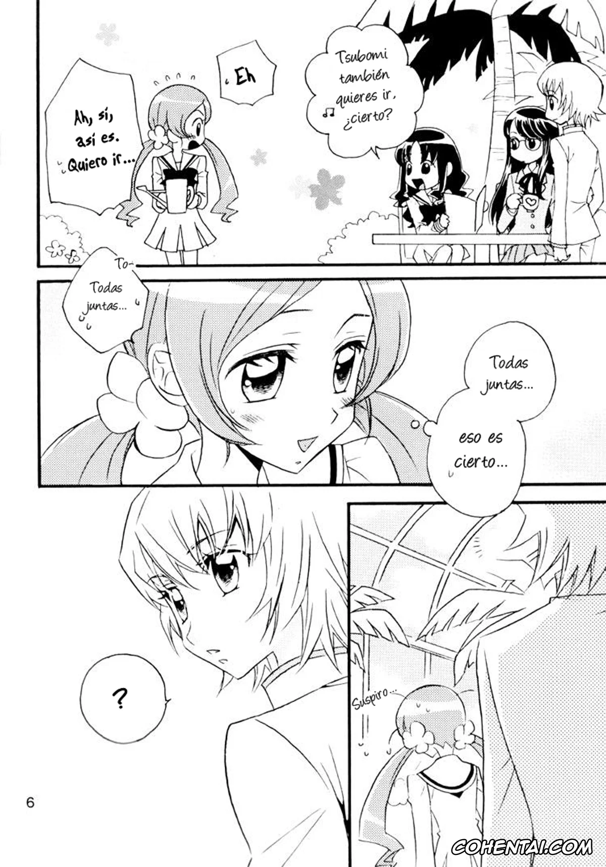 HeartCatch Precure! porno, Cure Blossom | Tsubomi Hanasaki porno, Cure Sunshine | Itsuki Myoudouin porno, Tengoku wa Sugu Soko (HeartCatch Precure!), pagina 5