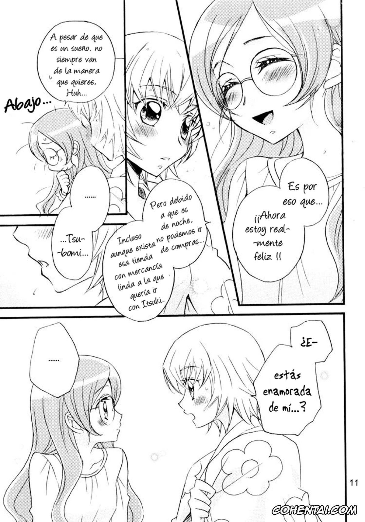 HeartCatch Precure! xxx, Cure Blossom | Tsubomi Hanasaki xxx, Cure Sunshine | Itsuki Myoudouin xxx, Tengoku wa Sugu Soko (HeartCatch Precure!), pagina 10