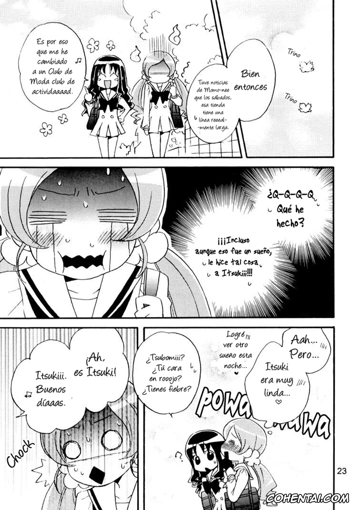 HeartCatch Precure! xxx, Cure Blossom | Tsubomi Hanasaki xxx, Cure Sunshine | Itsuki Myoudouin xxx, Tengoku wa Sugu Soko (HeartCatch Precure!), pagina 22