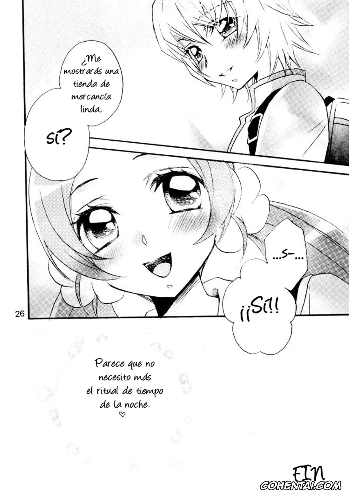 HeartCatch Precure! xxx, Cure Blossom | Tsubomi Hanasaki xxx, Cure Sunshine | Itsuki Myoudouin xxx, Tengoku wa Sugu Soko (HeartCatch Precure!), pagina 25