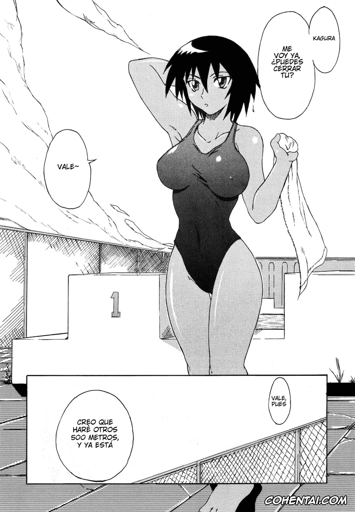 Azumanga Daioh xxx, Kagura xxx, Kagura Man (Azumanga Daioh), pagina 1