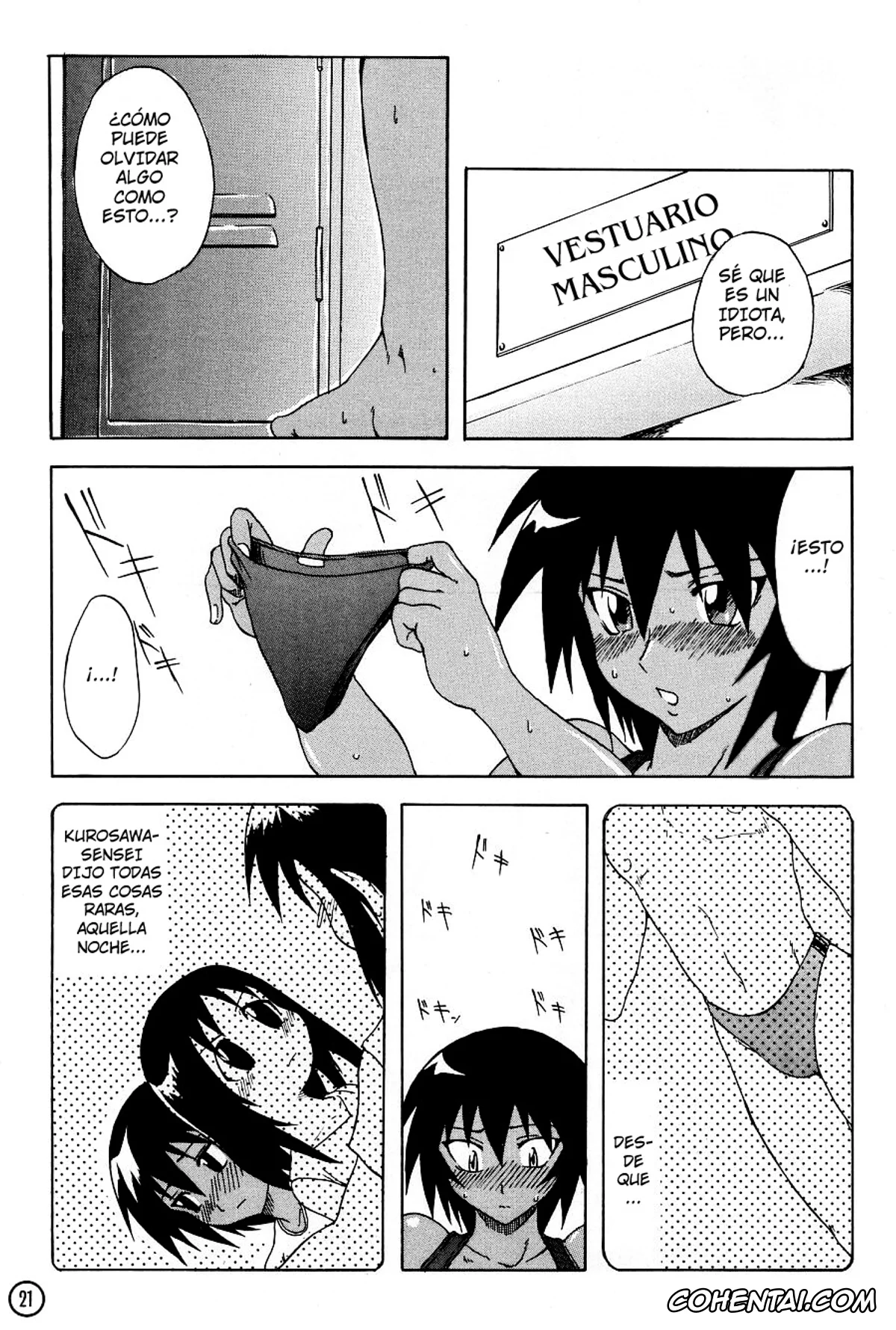 Azumanga Daioh hentai, Kagura hentai, Kagura Man (Azumanga Daioh), pagina 3