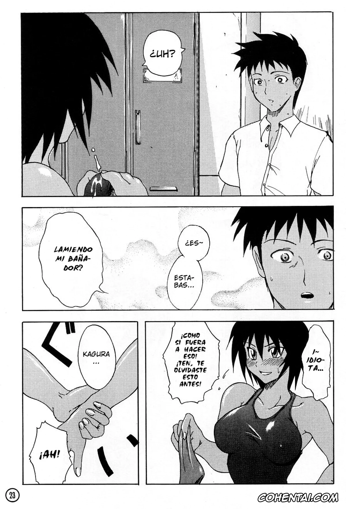 Azumanga Daioh porno, Kagura porno, Kagura Man (Azumanga Daioh), pagina 5