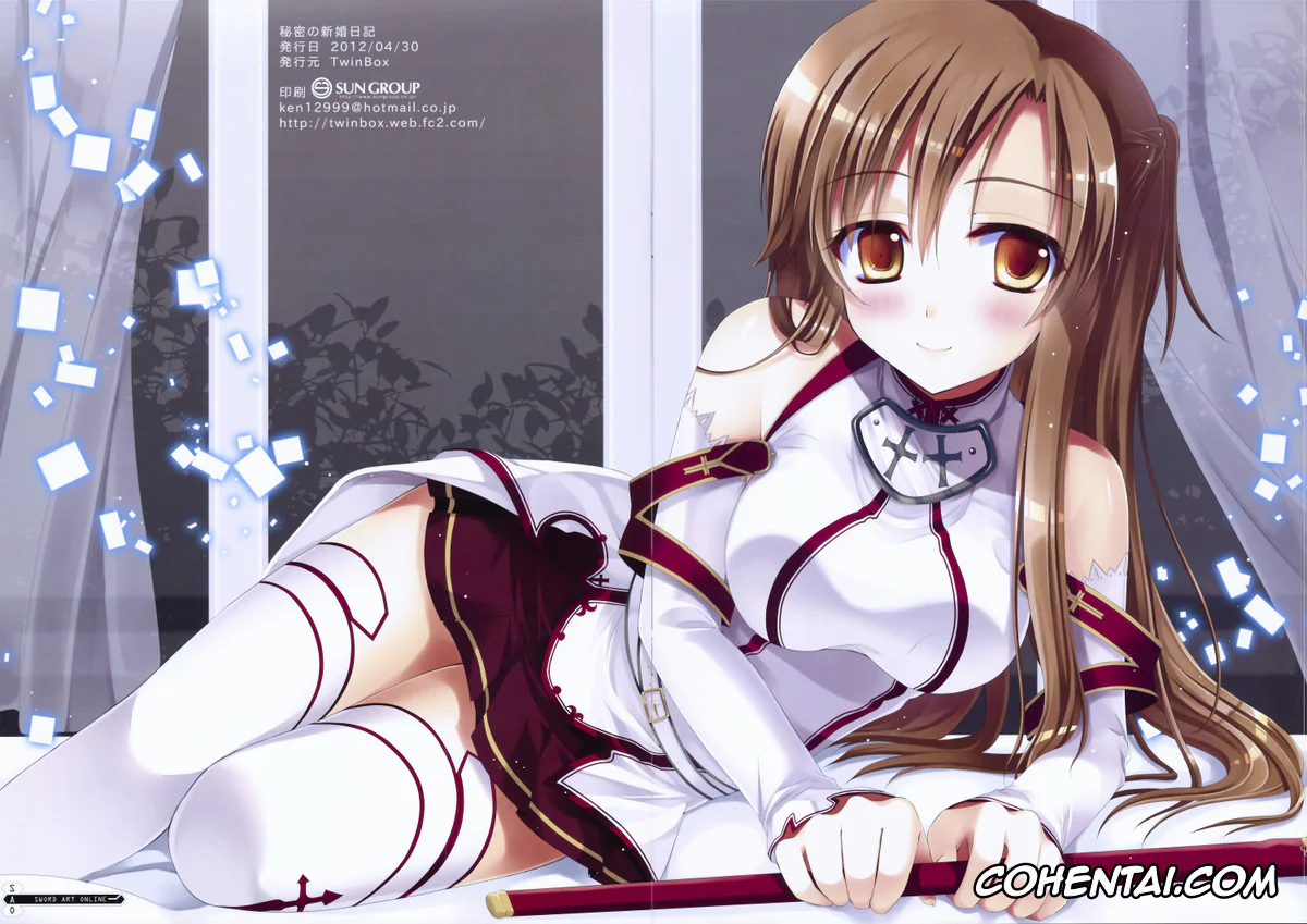 Sword Art Online hentai, Asuna Yuuki hentai, Kazuto Kirigaya | Kirito hentai, Himitsu no Shinkon Nikki (Sword Art Online), pagina 12