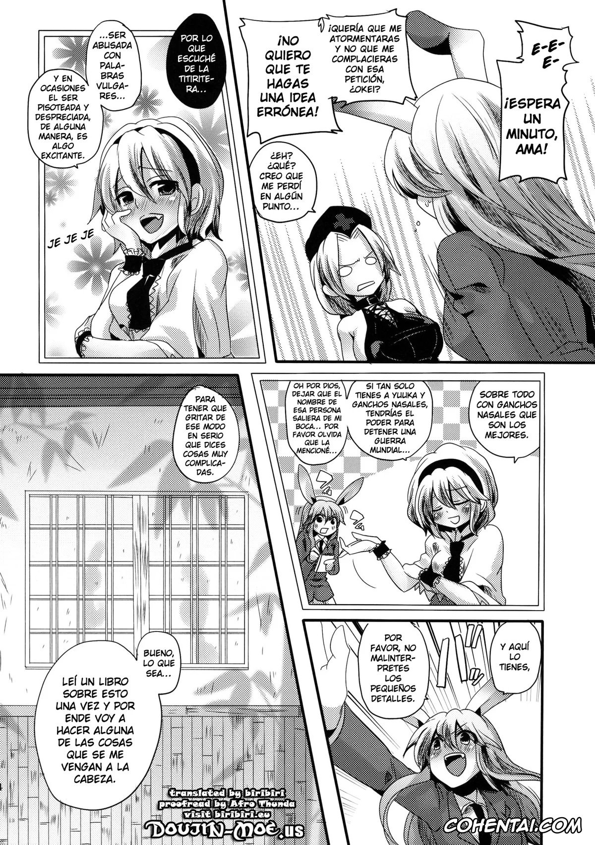 Touhou Project hentai, Eirin Yagokoro hentai, Reisen Udongein Inaba hentai, Shishou ga Shikotama S de M na Hon (Touhou Project), pagina 3