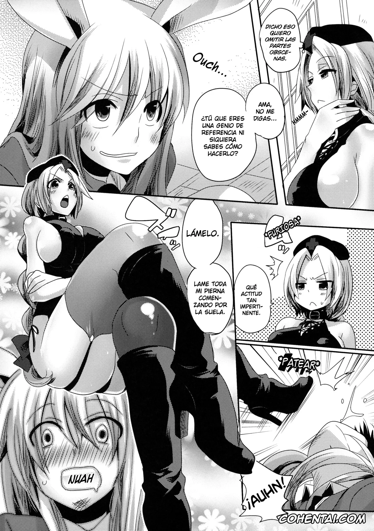 Touhou Project xxx, Eirin Yagokoro xxx, Reisen Udongein Inaba xxx, Shishou ga Shikotama S de M na Hon (Touhou Project), pagina 7