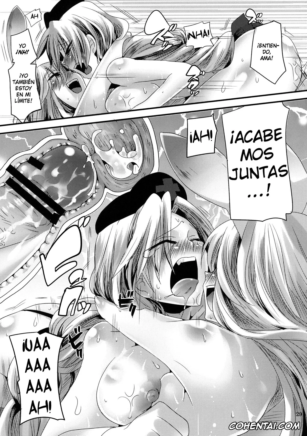 Touhou Project xxx, Eirin Yagokoro xxx, Reisen Udongein Inaba xxx, Shishou ga Shikotama S de M na Hon (Touhou Project), pagina 28