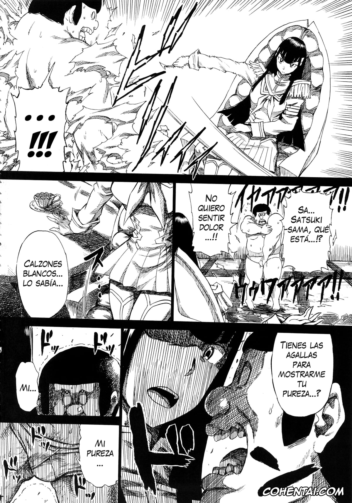 Kill la Kill hentai, Satsuki Kiryuuin hentai, KILLFUCK (Kill la Kill), pagina 3