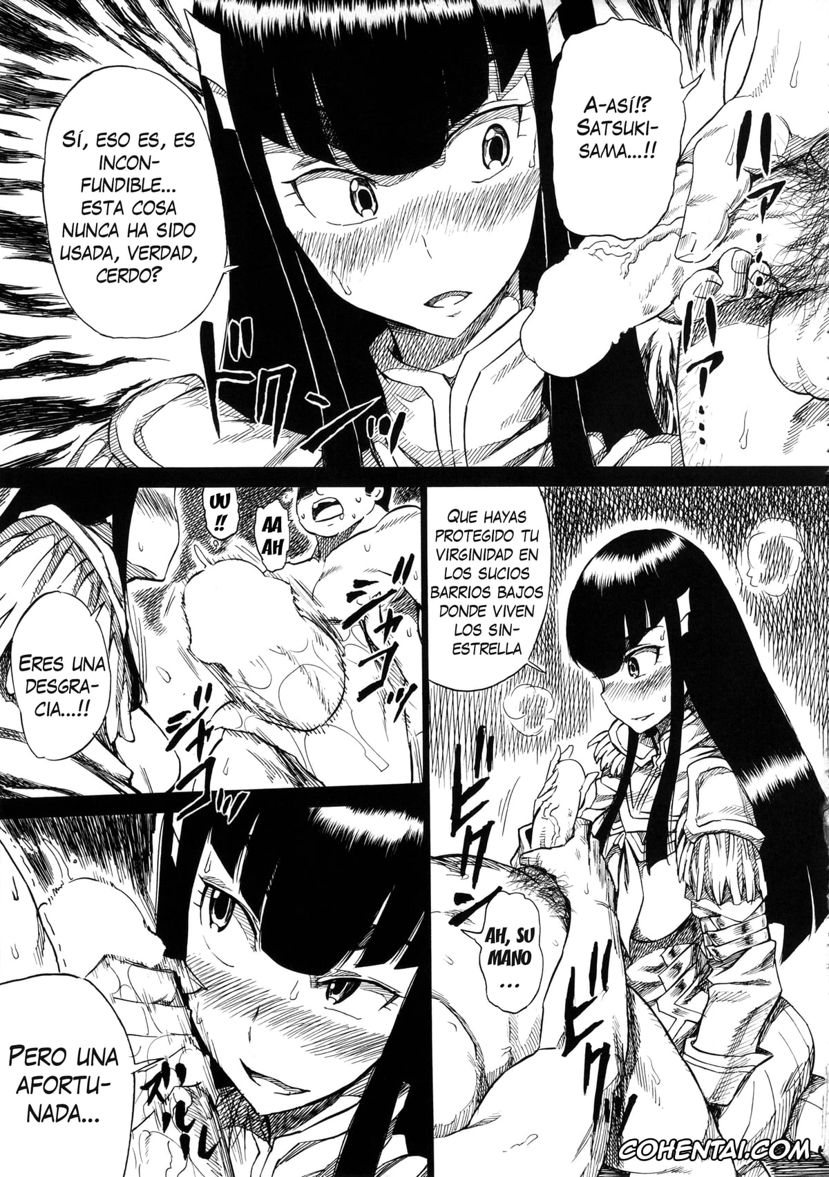 Kill la Kill xxx, Satsuki Kiryuuin xxx, KILLFUCK (Kill la Kill), pagina 4