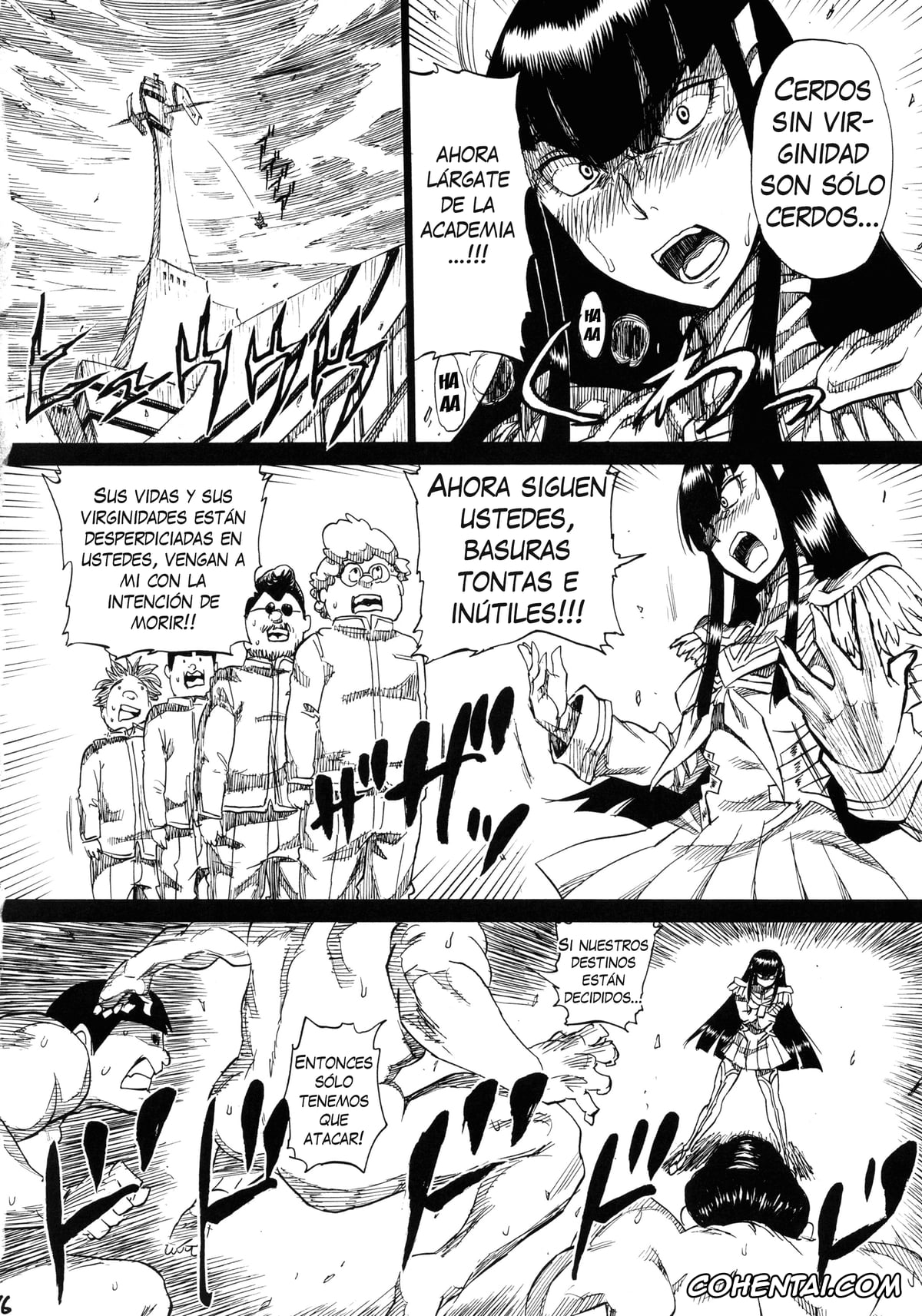 Kill la Kill hentai, Satsuki Kiryuuin hentai, KILLFUCK (Kill la Kill), pagina 15
