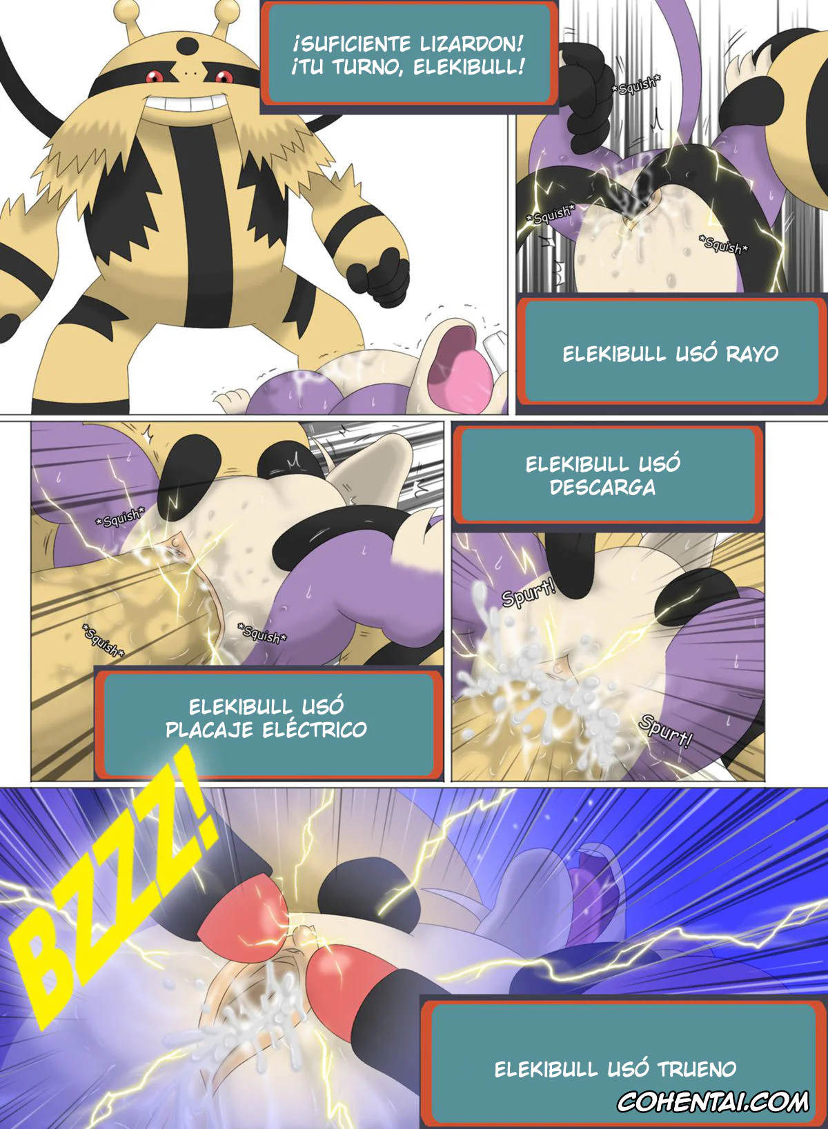 Pokemon | Pocket Monsters hentai, Blastoise hentai, Charizard hentai, Electivire hentai, Machamp hentai, Rattata hentai, A Wild Rattata Appeared! (Pokémon), pagina 3