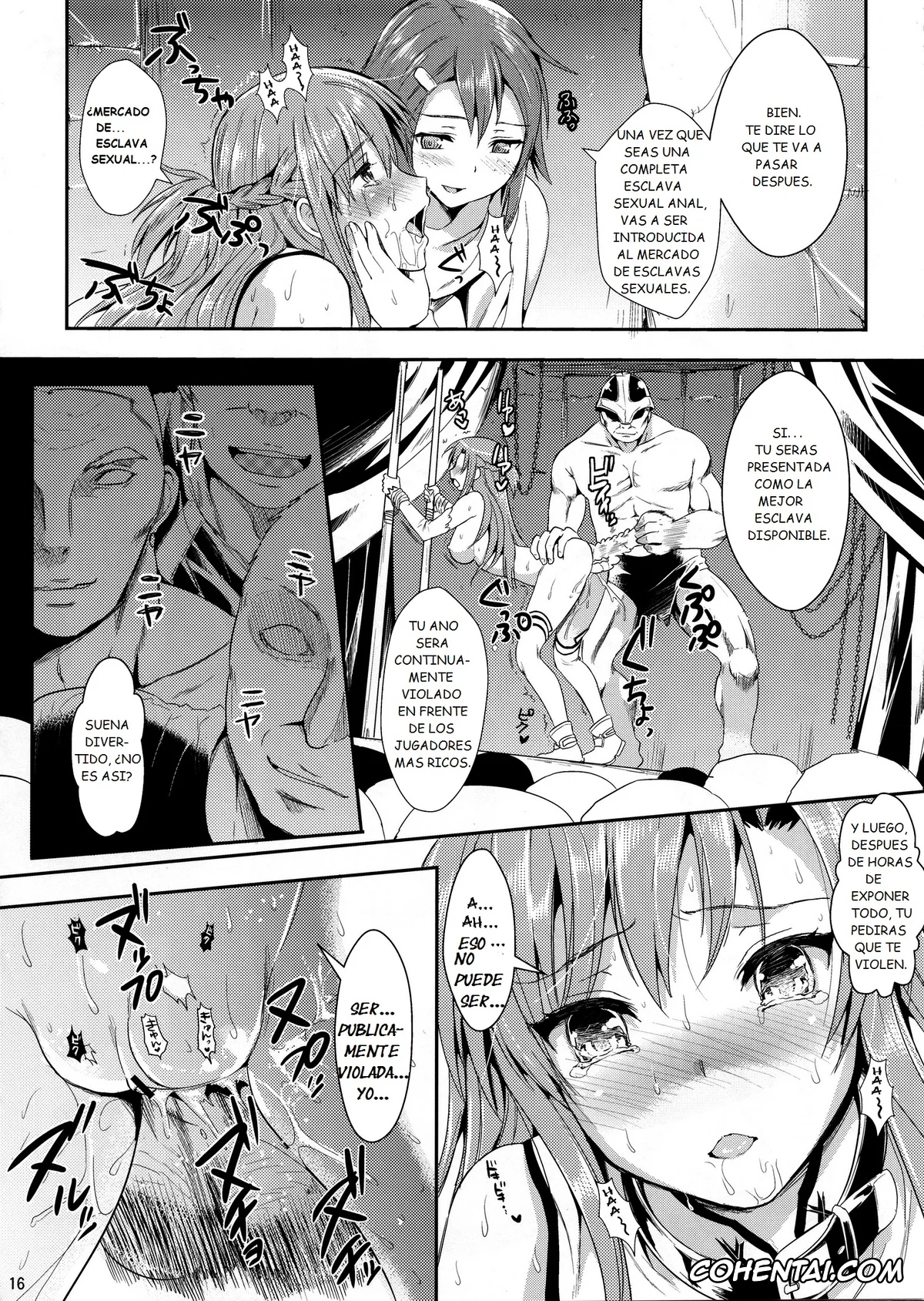 Sword Art Online hentai, Asuna Yuuki hentai, Kazuto Kirigaya | Kirito hentai, Rika Shinozaki | Lisbeth hentai, Shujou Seikou II β (Sword Art Online), pagina 15