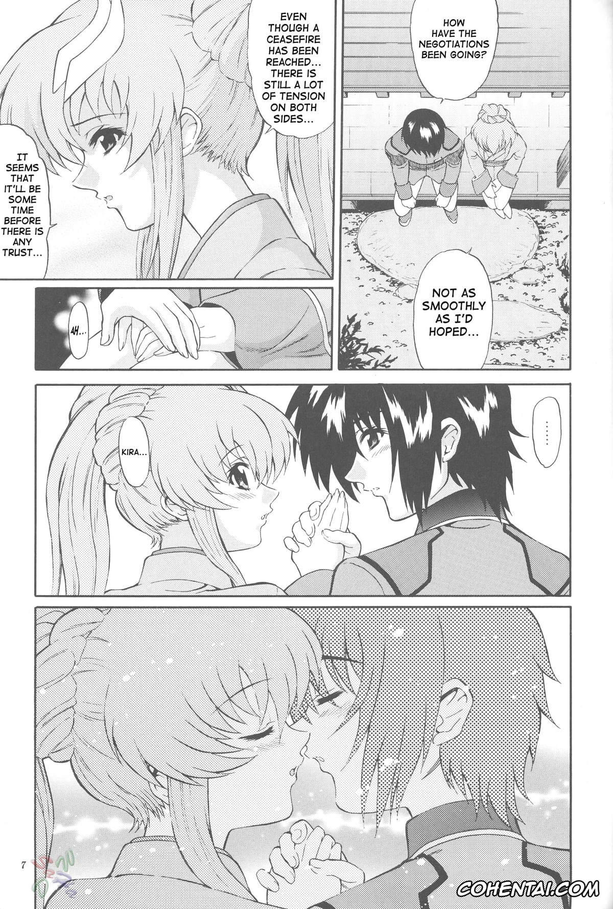 Gundam Seed Destiny hentai, Kira Yamato hentai, Lacus Clyne hentai, Sternness 2 (Mobile Suit Gundam SEED), pagina 6