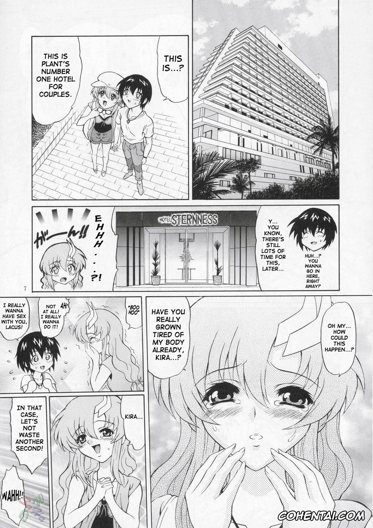 Gundam Seed hentai, Gundam Seed Destiny hentai, Kira Yamato hentai, Lacus Clyne hentai, Sternness 3 (Mobile Suit Gundam SEED), pagina 6