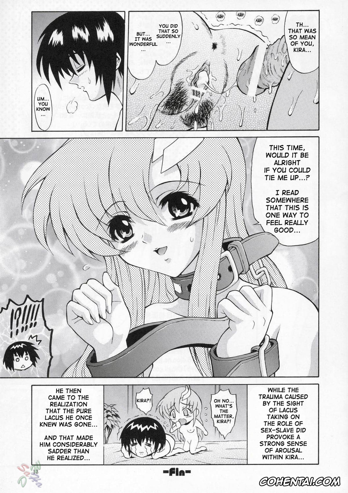 Gundam Seed hentai, Gundam Seed Destiny hentai, Kira Yamato hentai, Lacus Clyne hentai, Sternness 3 (Mobile Suit Gundam SEED), pagina 12