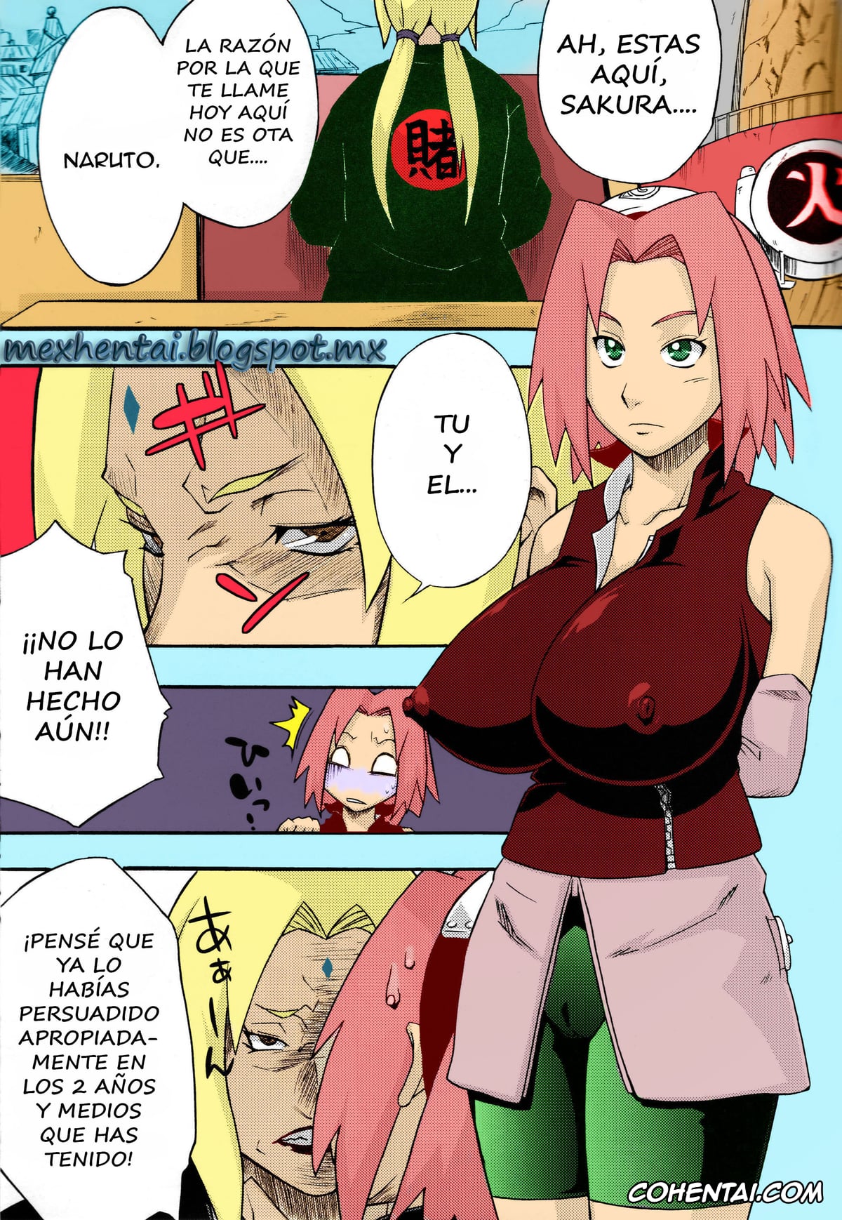 NARUTO porno, Naruto Uzumaki porno, Sakura Haruno porno, Bakuchi Butai (Naruto), pagina 2