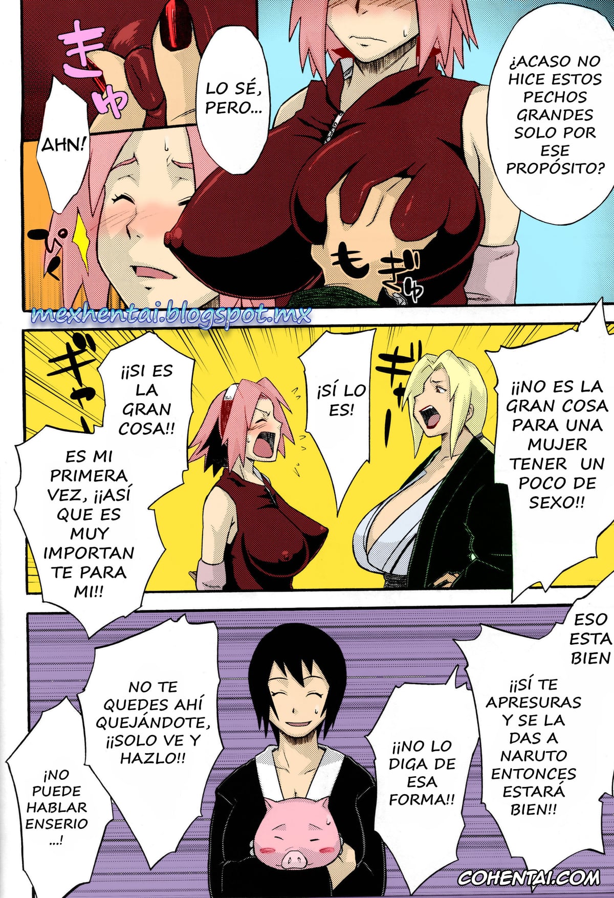 NARUTO hentai, Naruto Uzumaki hentai, Sakura Haruno hentai, Bakuchi Butai (Naruto), pagina 3