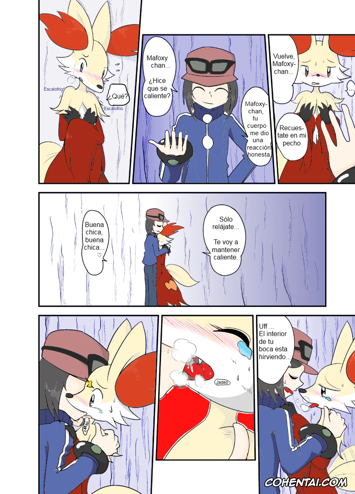 Pokemon | Pocket Monsters porno, Calem porno, Delphox porno, Mafoxy’s Xmas (Pokémon), pagina 5