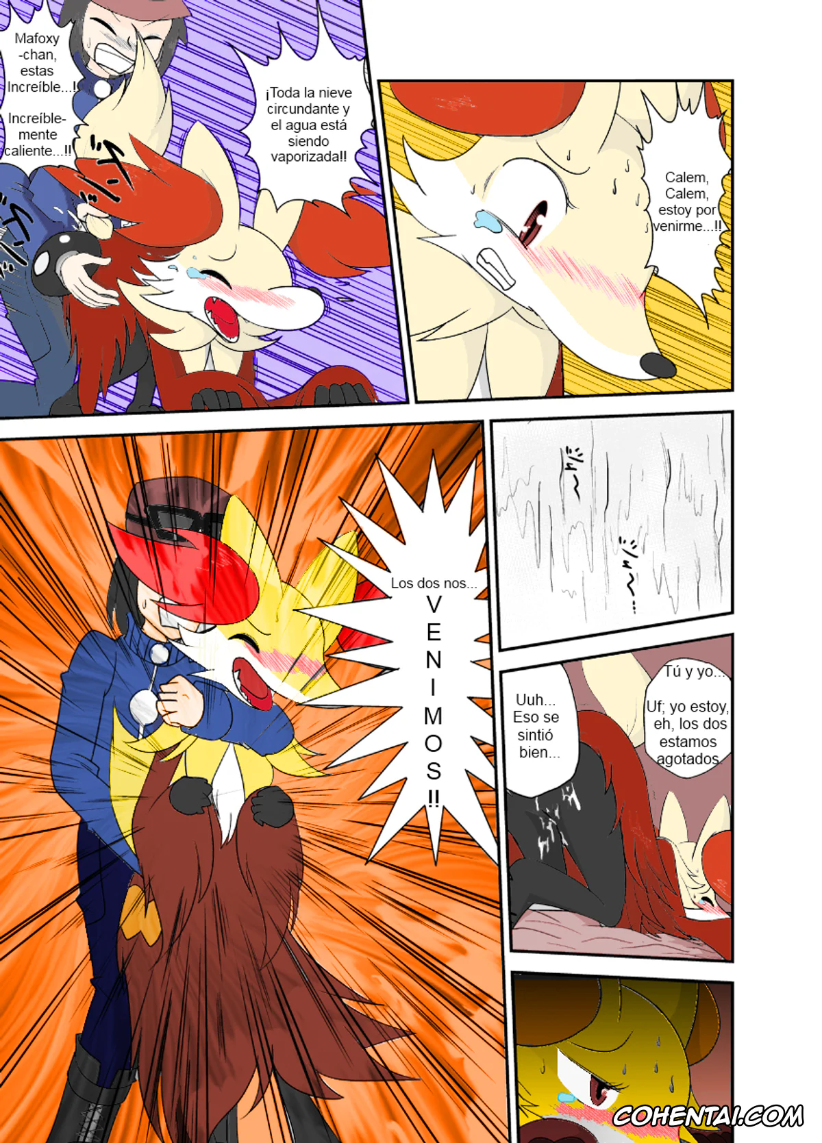 Pokemon | Pocket Monsters hentai, Calem hentai, Delphox hentai, Mafoxy’s Xmas (Pokémon), pagina 12