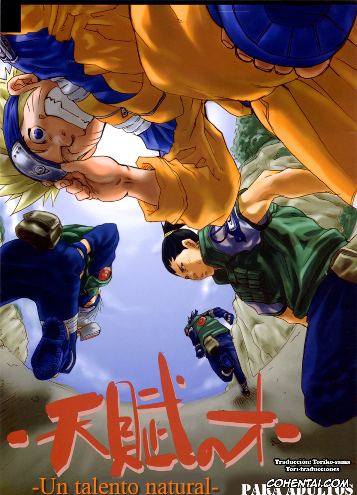 NARUTO xxx, Asuma Sarutobi xxx, Kakashi Hatake xxx, Kiba Inuzuka xxx, Tenpu no Sai – a natural talent – (Naruto), pagina 1