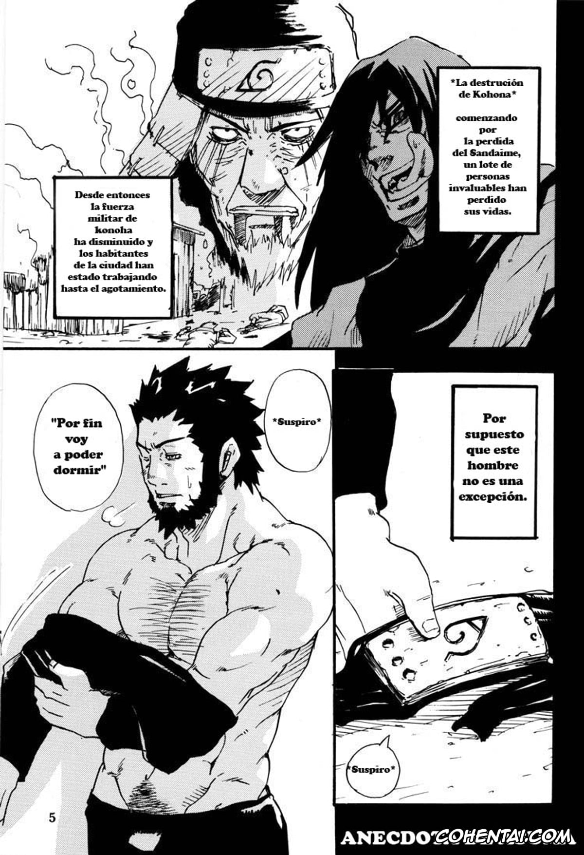 NARUTO xxx, Asuma Sarutobi xxx, Kakashi Hatake xxx, Kiba Inuzuka xxx, Tenpu no Sai – a natural talent – (Naruto), pagina 4