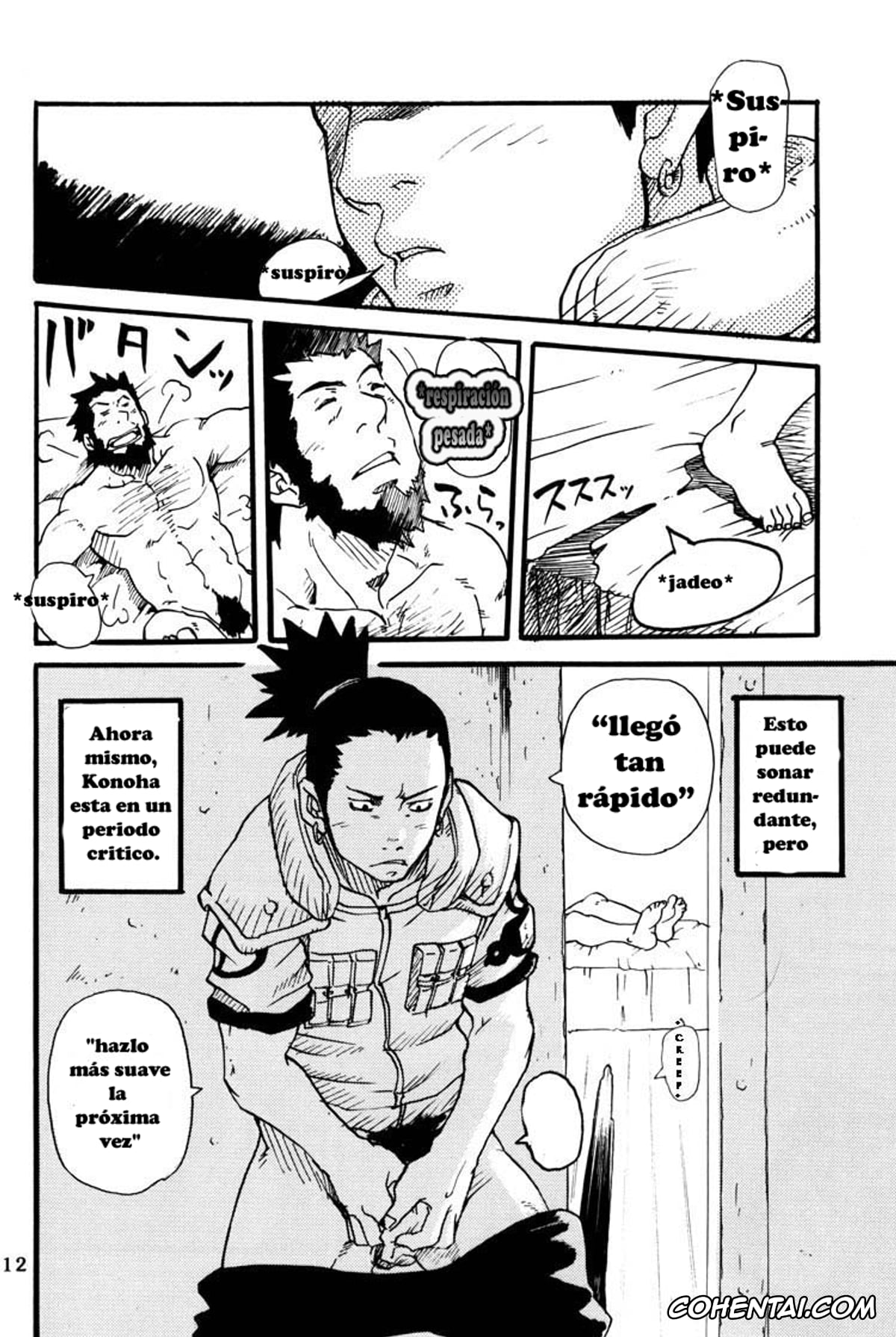 NARUTO porno, Asuma Sarutobi porno, Kakashi Hatake porno, Kiba Inuzuka porno, Tenpu no Sai – a natural talent – (Naruto), pagina 11