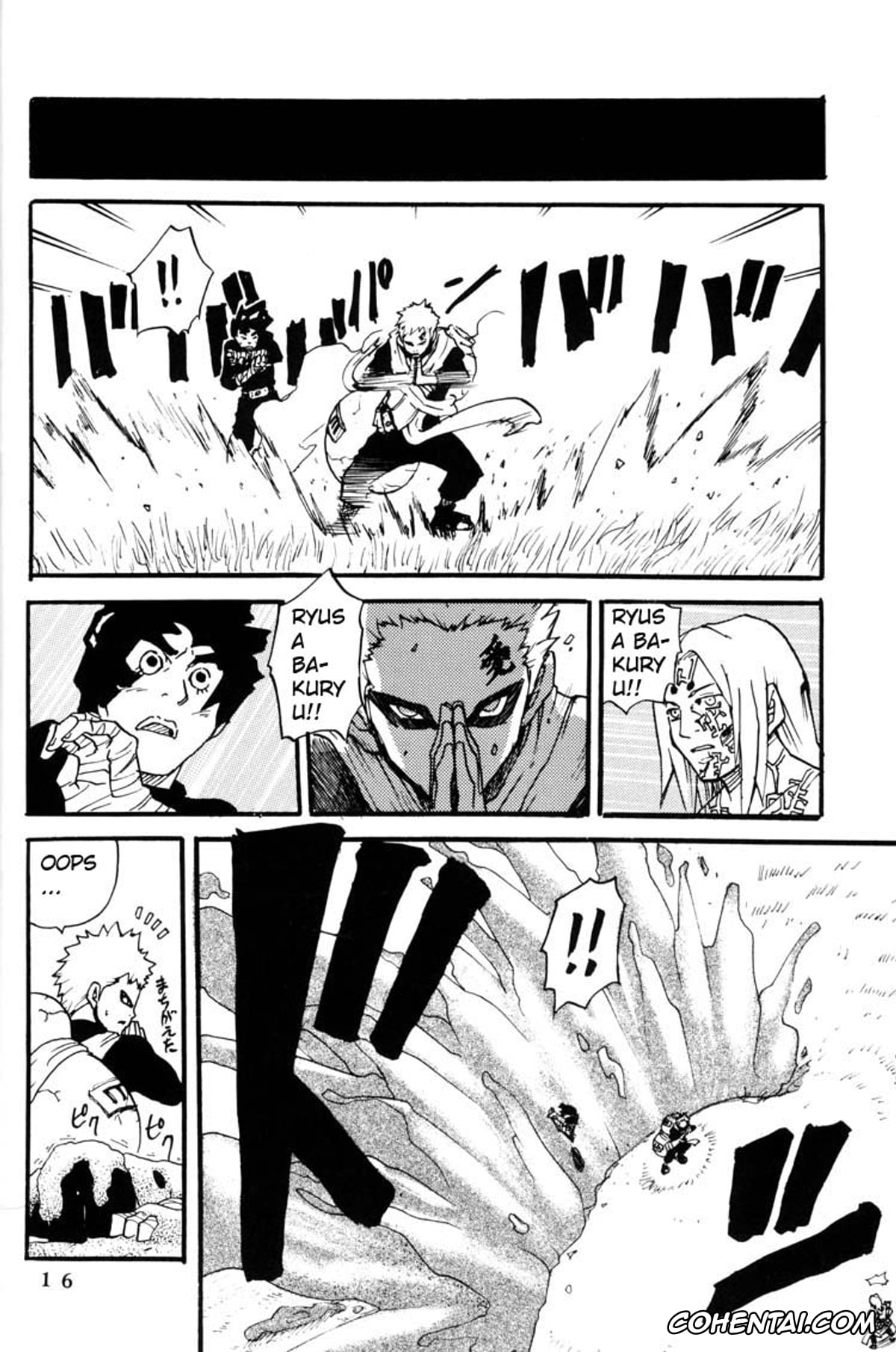 NARUTO porno, Asuma Sarutobi porno, Kakashi Hatake porno, Kiba Inuzuka porno, Tenpu no Sai – a natural talent – (Naruto), pagina 14