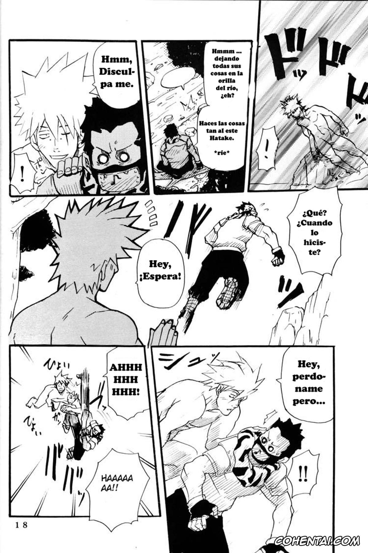 NARUTO xxx, Asuma Sarutobi xxx, Kakashi Hatake xxx, Kiba Inuzuka xxx, Tenpu no Sai – a natural talent – (Naruto), pagina 16