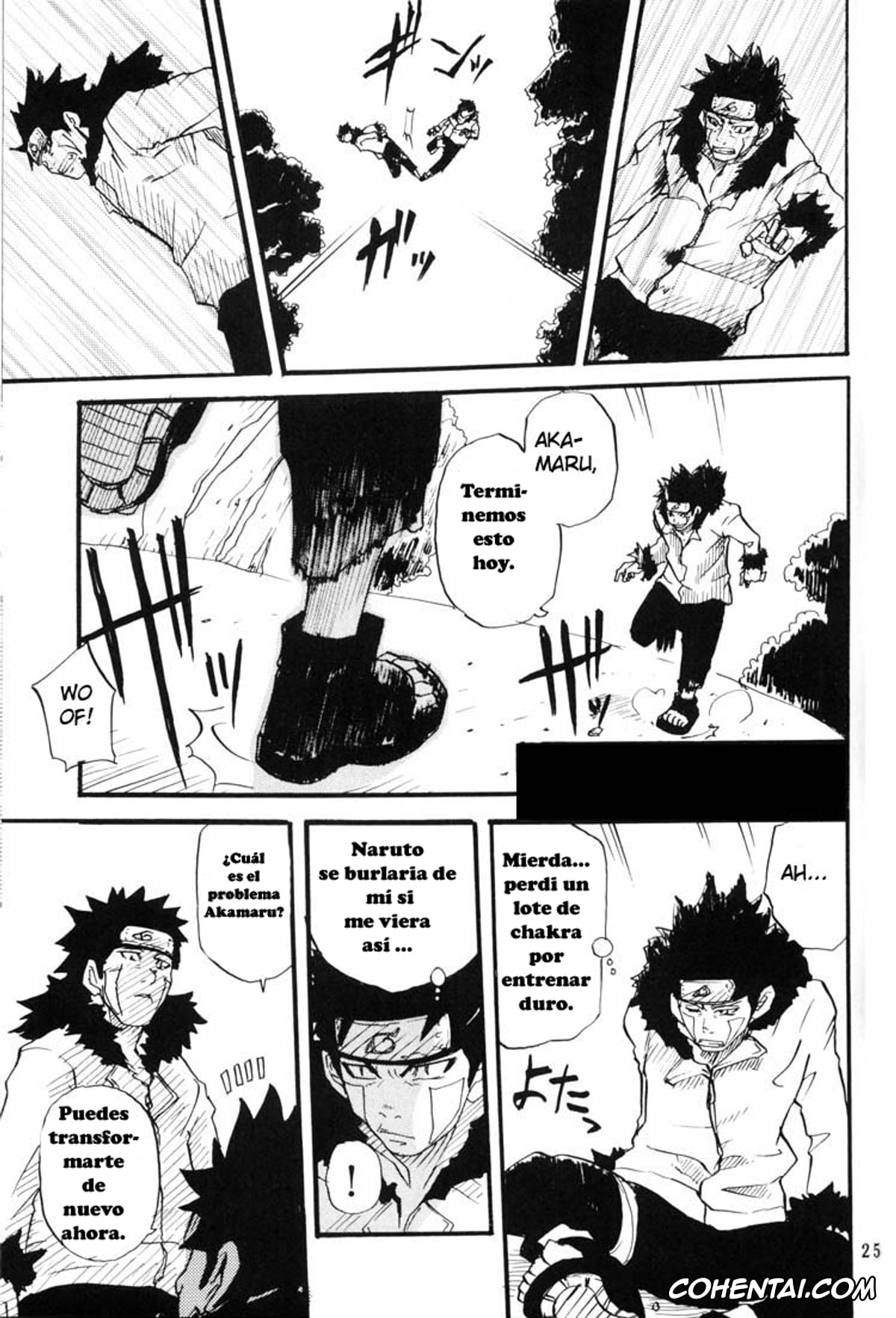 NARUTO porno, Asuma Sarutobi porno, Kakashi Hatake porno, Kiba Inuzuka porno, Tenpu no Sai – a natural talent – (Naruto), pagina 23