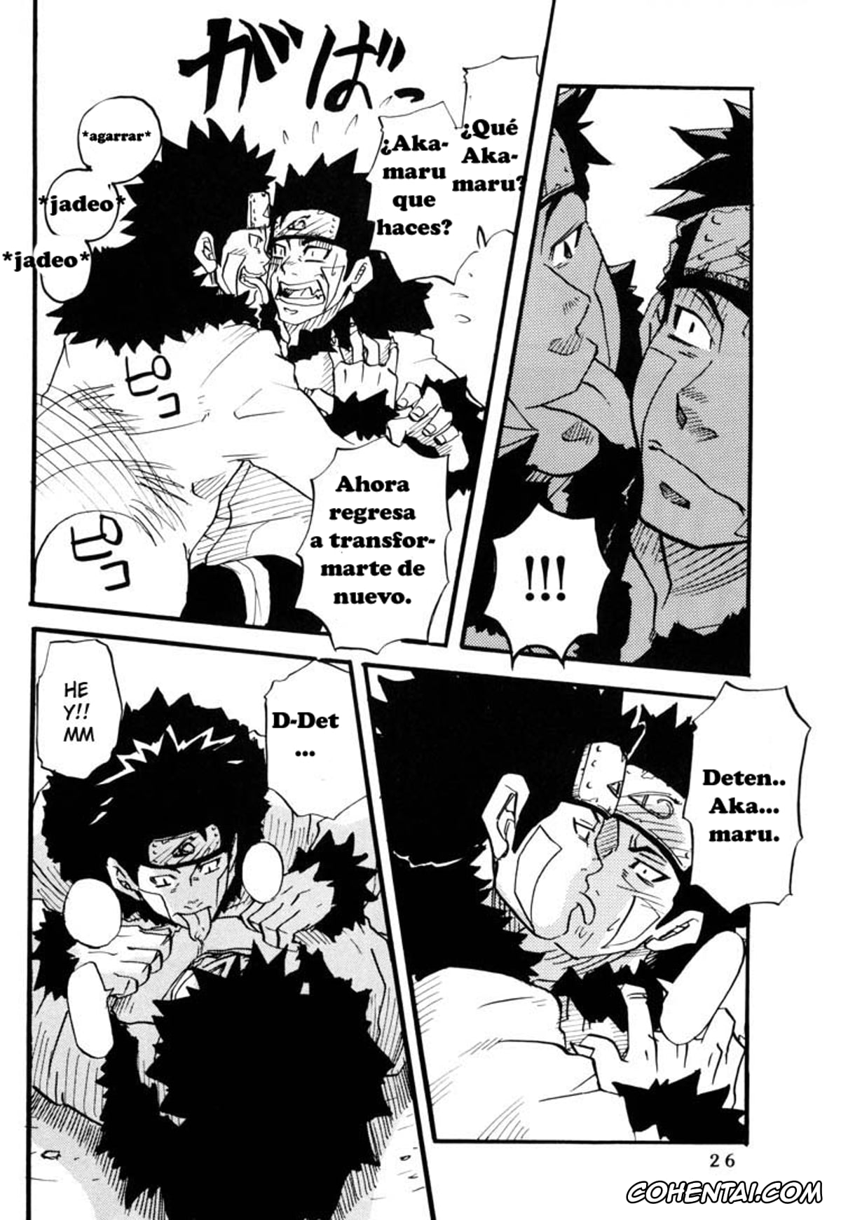 NARUTO hentai, Asuma Sarutobi hentai, Kakashi Hatake hentai, Kiba Inuzuka hentai, Tenpu no Sai – a natural talent – (Naruto), pagina 24