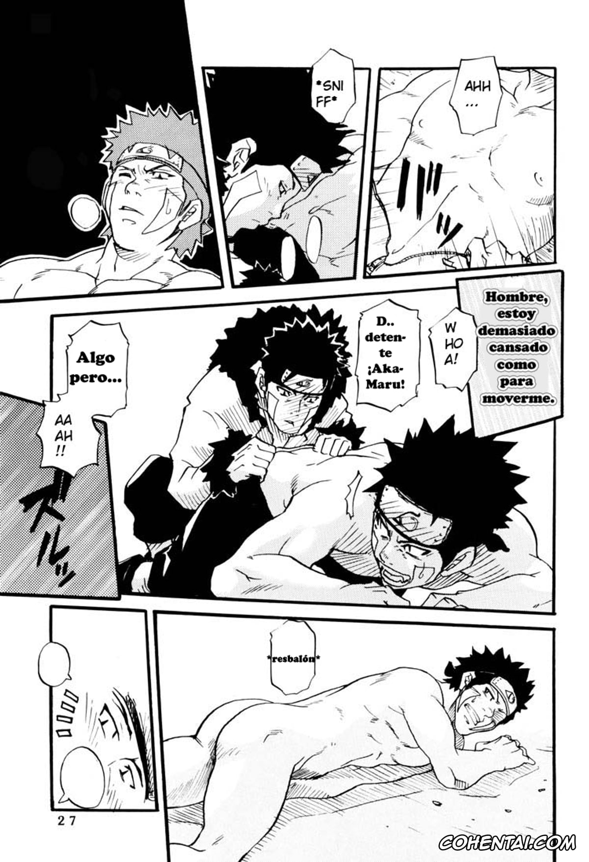 NARUTO xxx, Asuma Sarutobi xxx, Kakashi Hatake xxx, Kiba Inuzuka xxx, Tenpu no Sai – a natural talent – (Naruto), pagina 25