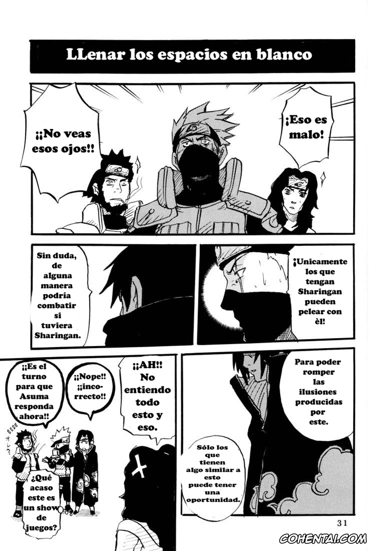 NARUTO porno, Asuma Sarutobi porno, Kakashi Hatake porno, Kiba Inuzuka porno, Tenpu no Sai – a natural talent – (Naruto), pagina 29