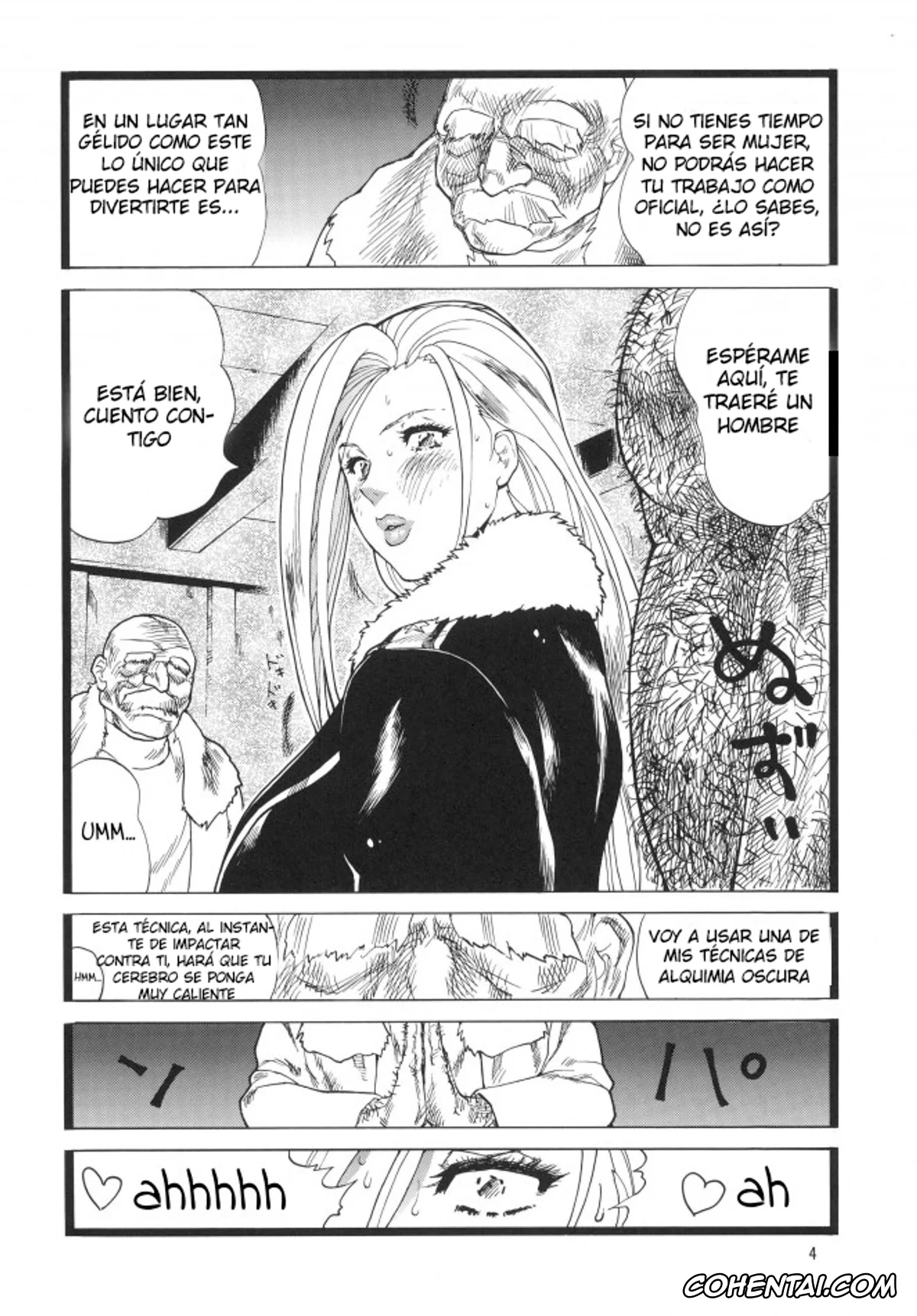 Fullmetal Alchemist | Hagane No Renkinjutsushi xxx, WITCHBLADE xxx, Masane Amaha xxx, Olivier Mira Armstrong xxx, Gori-man Madam (Fullmetal Alchemist, WITCHBLADE), pagina 4