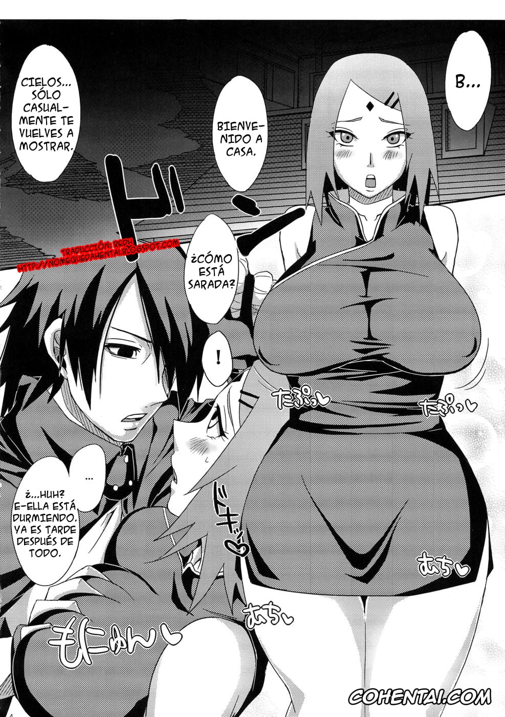 Boruto hentai, Sakura Haruno hentai, Sasuke Uchiha hentai, Tsunade hentai, Konoha no Secret Service (Boruto), pagina 3